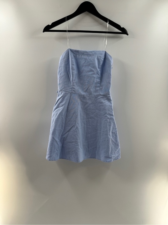 Altar'd State Dresses & Skirts - Altar'd State Light Blue Strapless Bow Back Mini Dress – Women's XS